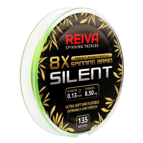 Reiva Silent 135m 0,08mm 5,2kg Fluo Green fonott zsinór (3270-008)