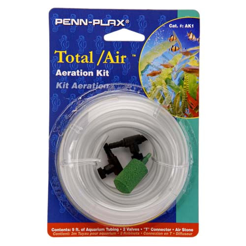 Penn Plax Aeration Kit - Air Set  - Levegőztető Szett 3 m cső, Szabályozható Toldalék (330070)