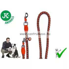   Jk Animals Comfort 200cm 15mm erős póráz (41815-1) Narancs