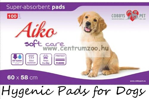 Cobbys Pet Aiko Soft Care 60x58cm 100db kutyapelenka  (42004)