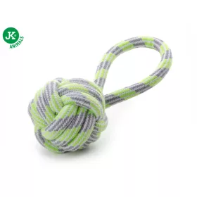   Jk Animals Tartós Fogtisztító Füles Kötéllabda Játék 9Cm (45995-1)