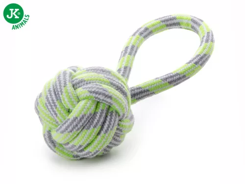 Jk Animals Tartós Fogtisztító Füles Kötéllabda Játék 9Cm (45995-1)