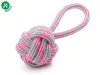 Jk Animals Tartós Fogtisztító Füles Kötéllabda Játék 9cm (45995-2)