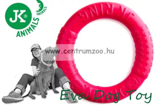 Jk Animals Eva Dog Toy Red Kutya Játék Húzogató És Dobó Karika 17Cm  (46512-2)