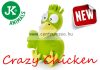 Jk Animals Latex Crazy Green Chicken 13 cm (46831-1) zöld