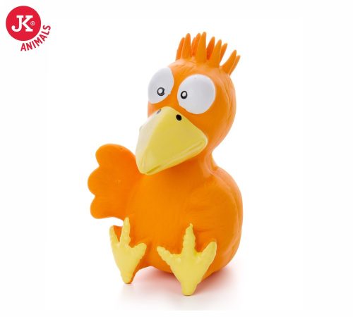 Jk Animals Latex Crazy Orange Chicken 13 cm (46831-2) narancssárga