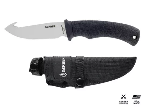 Gerber Gator Fixed Tőr Zsigerelő Horoggal, Tokkal Amerikából  46906