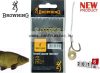 Browning Ready Rigs Hooks előkötött horog karikával 16-os méret 0,18mm 8db (4706016)