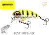 Spro Fat Iris 50 wobbler 5rm 10g - Hot Perch (4867-2108)