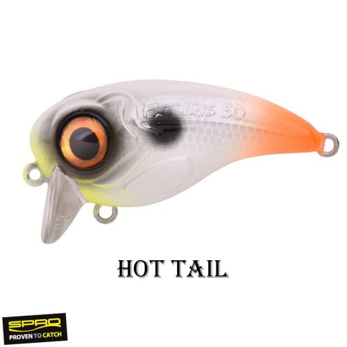 Spro Fat Iris 50 wobbler 5cm 10g - Hot Tail (4867-2109)
