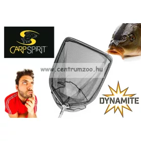   Merítő Dynamite Baits Carp Spirit Landing Net Merítőháló Fix szögletes 60x50cm gumírozott 220cm nyél (5053220)