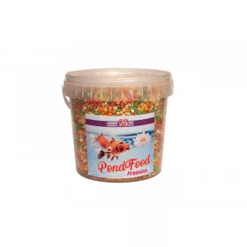   Cobbys Pet Pond Mix Extra 1L   Vödör Színes golyók, pálcikák és puffasztott köles keveréke   (52440)
