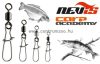 Carp Academy Nevis hengeres forgó kapoccsal 10db (5522-00*)