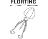 Black Cat Calamar U-Float Glow-in-the-Dark gumi tintahal 20g (5550003)
