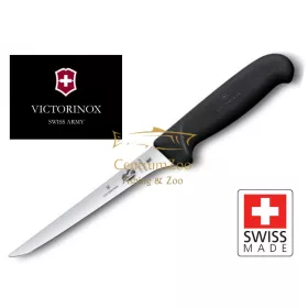   Victorinox Fibrox Knife Black - Csontozókés 15Cm Egyenes Pengével (5.6403.15)
