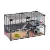 Ferplast Multipla Hamster Nera Gabbia hörcsög, egér birodalom 72,5x37,5x42cm (57007217)