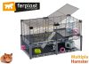 Ferplast Multipla Hamster Nera Gabbia hörcsög, egér birodalom 72,5x37,5x42cm (57007217)