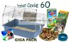 Ferplast Cavie Guinea 60 Giga Pack felszerelt tengerimalac ketrec (57012411Gp)