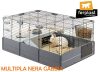 Ferplast Multipla Nera Gabbia felszerelt ketrec 107x72x50cm (57040817)