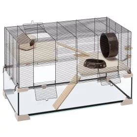   Ferplast Karat  80 Glas Professional rágcsáló ketrec 78,5x45,5x52,5cm (57056217)