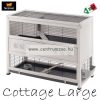 Ferplast Cottage Large 130 nyúl és tengerimalac ketrec beltérre, fedett kültérre (57094200)