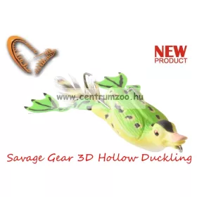   Savage Gear 3D Hollow Duckling Weedless S 7.5Cm 15G 02-Fruck Kiskacsa Csukára, Harcsára  (57611)