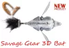 Savage Gear 3D Bat 7Cm 14G Grey (57648) Denevér Formájú Műcsali