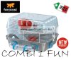 Ferplast Combi 1 Fun bújkálós hörcsög ketrec  (57926499)