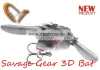 Savage Gear 3D Bat 10Cm 28G Brown (58326) Denevér Formájú Műcsali