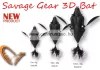 Savage Gear 3D Bat 10Cm 28G Brown (58326) Denevér Formájú Műcsali