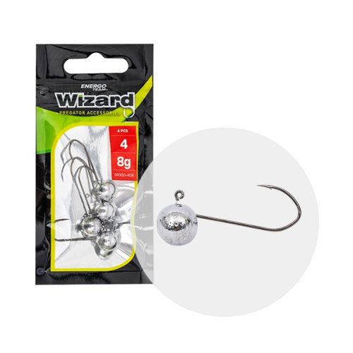 Wizard Master Twister Jig Heads 12g Size 2/0 - 3db Jigfejes Horog  (59300-212)