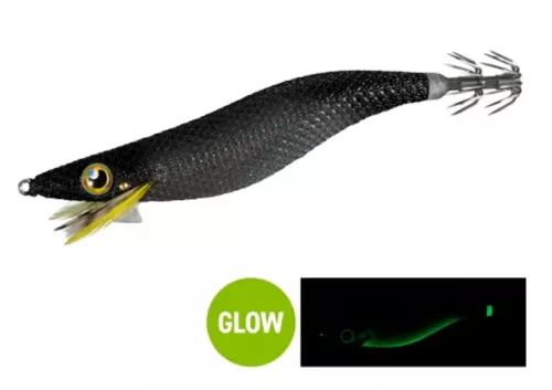 Shimano Lure Sephia Clinch Long Appeal 3.5 Gou JB 015 Full Black tintahalazó EGI  (59VQEZ35W0E)