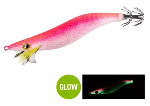 Shimano Lure Sephia Clinch Long Appeal 3.5 Gou JB 019 Pink Glow tintahalazó EGI  (59VQEZ35W0J)