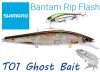 Shimano Bantam Rip Flash 115F 115mm 14g - T01 Ghost Bait  (59VZM111T01)