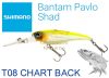 Shimano Bantam Pavlo Shad 59mm 6g - T08 Chart Back (59VZM306T08)
