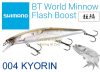 Shimano Bantam World Minnow Flash Boost 115mm  17g - 004 Kyorin (59VZQK12T03)