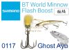 Shimano Bantam World Minnow Flash Boost 115mm  17g - 0117 Ghost Ayu  (59VZQK12T09)