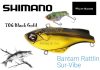 Shimano Bantam Rattlin Sur-Vibe 62mm 14g - T06 Black Gold  (59VZV107T06)