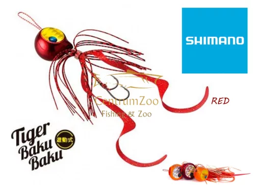 Shimano Engetsu Tiger Baku-Baku 62T Red 100G  (59Vej410Qa2)