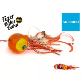   Shimano Engetsu Tiger Baku-Baku 62T Orange Curly 120G  (59Vej412Q61)
