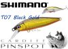 Shimano Cardiff Pinspot 50S 50mm 3.5g T07 Black Gold (59Vtn250T07)