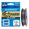 Shimano Kairiki Pe Sx8 Braid Line 150m 0,10mm 6,5Kg - Steel Gray (59WPLA58R11) Original Japan Products