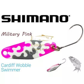   Shimano Cardiff Wobble Swimmer 1,5g Military Pink 22T (5VTR015L22)