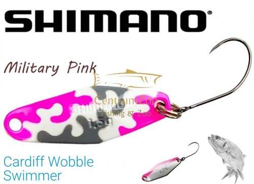 Shimano Cardiff Wobble Swimmer 1,5g Military Pink 22T (5VTR015L22)