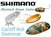 Shimano Cardiff Roll Swimmer Camo Edition 3.5g Mustard Green Camo  (5VTRC35R24)