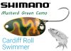 Shimano Cardiff Roll Swimmer Camo Edition 3.5g Mustard Green Camo  (5VTRC35R24)