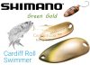 Shimano Cardiff Roll Swimmer Premium Plating 3.5g Green Gold 73T (5VTRM35R73)