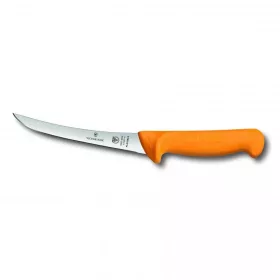   Victorinox Swibo Knife Yellow - Flexibilis csontozókés Ívelt normál pengével 25,3cm (5.8406.13)