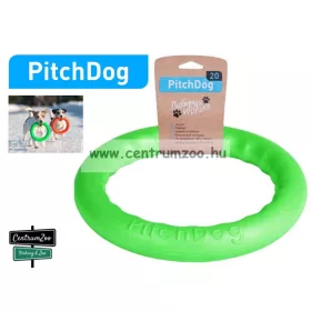   Pitchdog20 Dog Toy Kutya Játék Húzogató És Dobó Karika  20 Cm - Lime (62375)