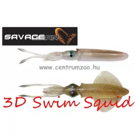  Savage Gear 3D Swim Squid 9.5Cm 5G Sinking Green Eye 4Pcs  (63855)